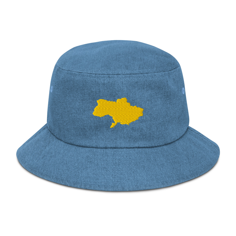 Denim bucket hat gallery image 3