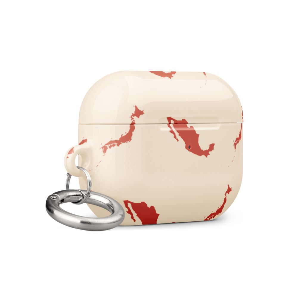 Repeat Print AirPods Case — Right Front