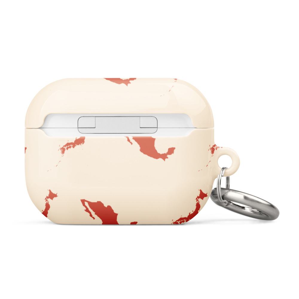 Repeat Print AirPods Case — back
