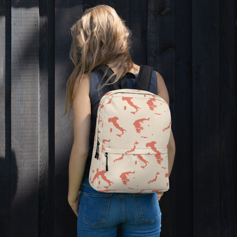Repeat Print Backpack — Front