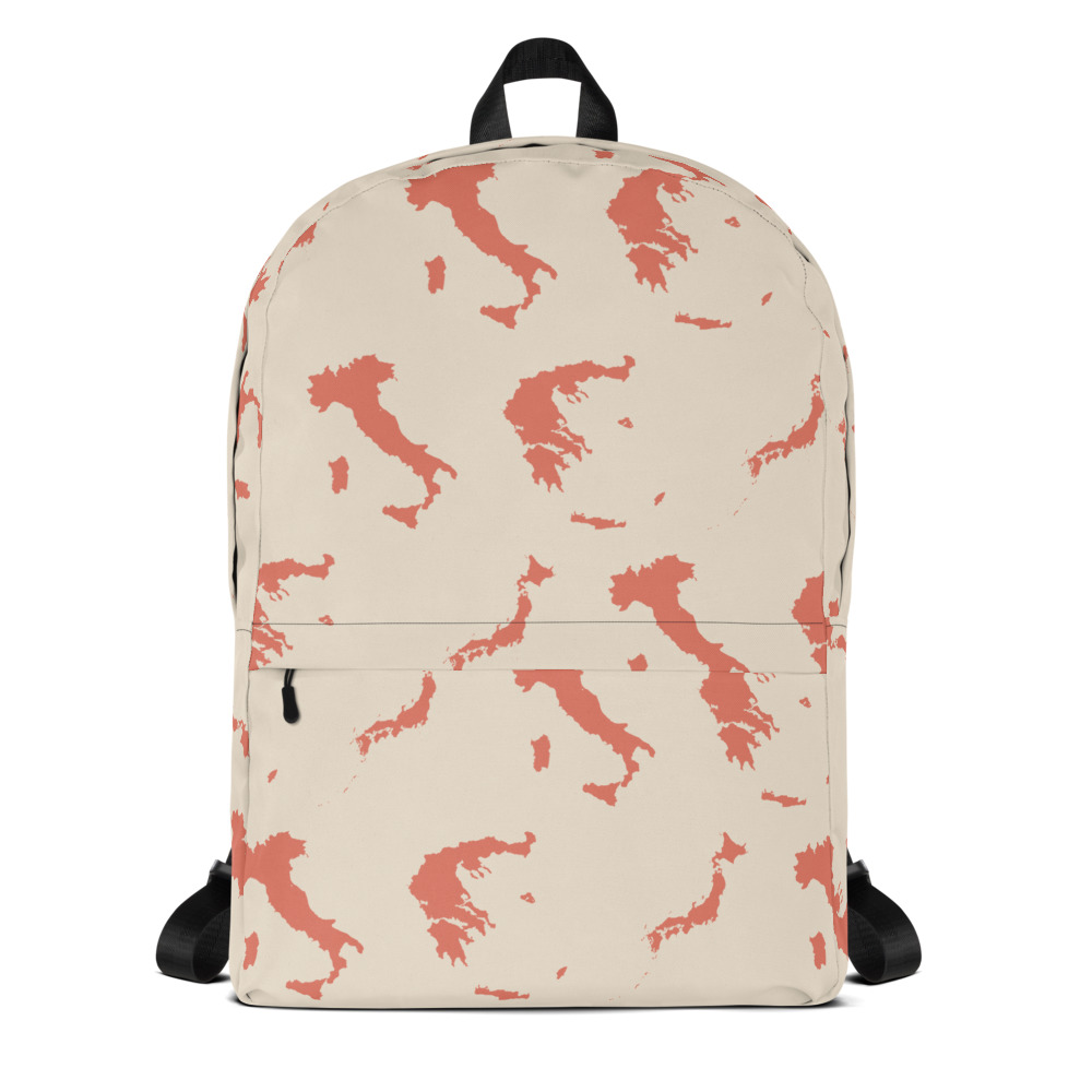 Repeat Print Backpack — front