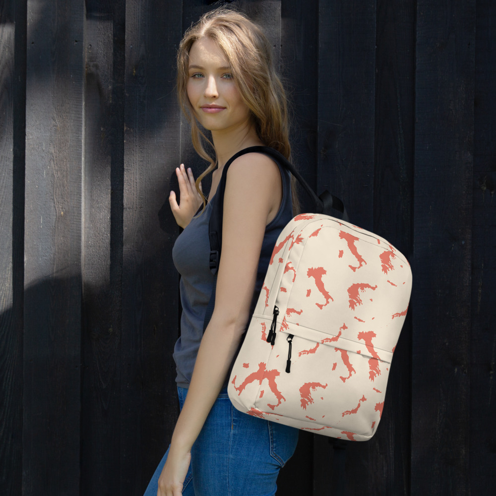 Repeat Print Backpack — Right