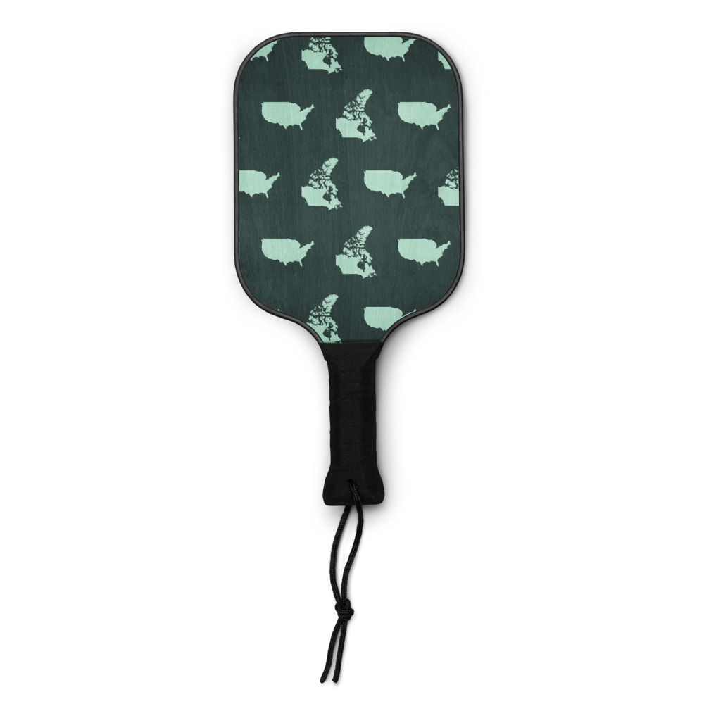 Repeat Print Pickleball Paddle Set — front